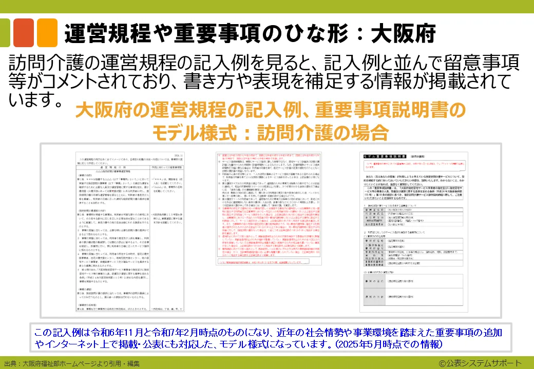 運営規程や重要事項のひな形5_10