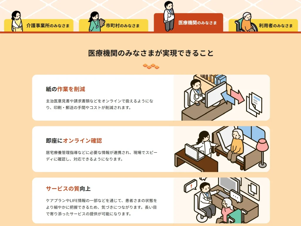医療機関ができること