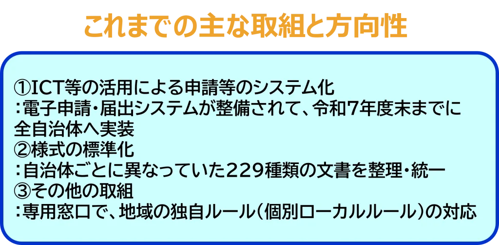 これまでの主な取組と方向性