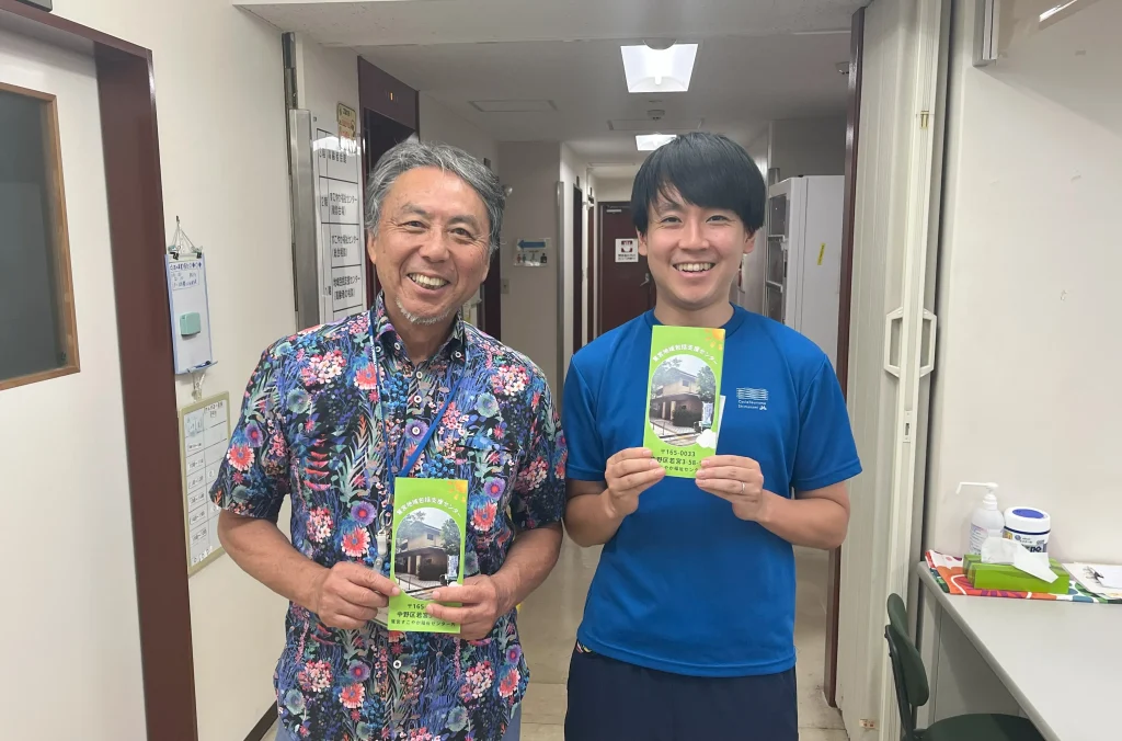 ケアマネジャー：福田さんとソーシャルワーカー：堀江さん