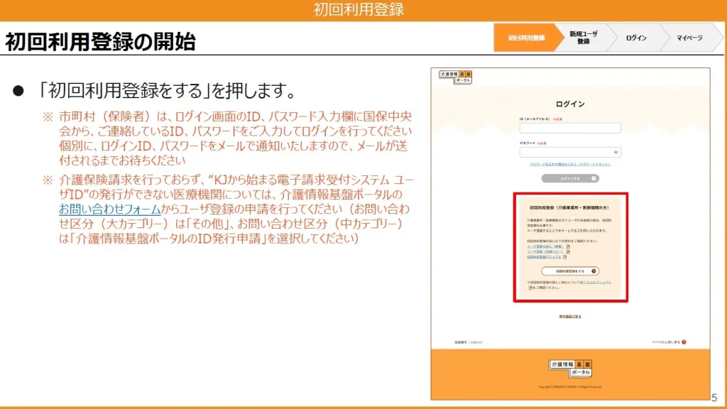 初回の利用登録2