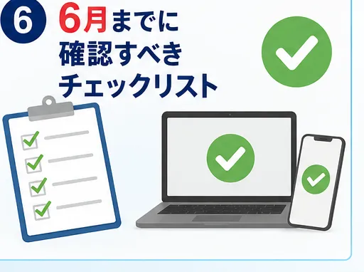 6月までに確認すべきチェックリスト